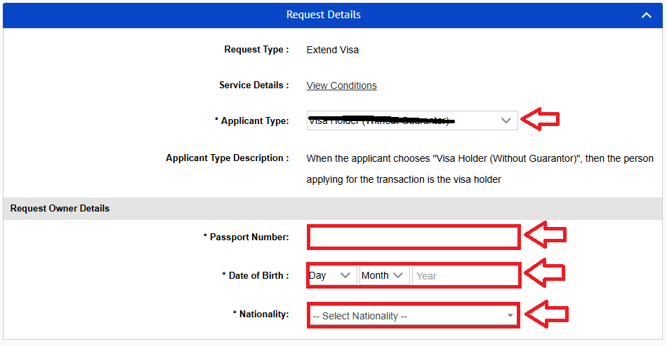 bahrain Visa extension